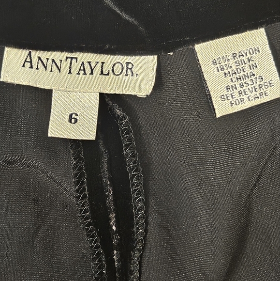 Women's High Rise Silk Rayon Velvet Trouser size 6 - Picture 10 of 11